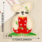 Strawberry Fruit Embroidered Patch
