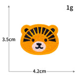 Mini Animal Embroidered Patch