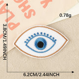 Cartoon Eye Embroidered Patch