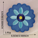 Floral Embroidered Patch