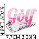 Golf Embroidered Patch