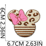 Lipstick Leopard Heart Patch