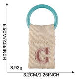 Custom Name Letter Keychain