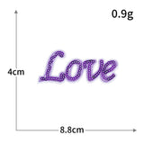 LOVE Heart Sequin Patch