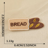 Self-Adhesive Food Embroidered Patch