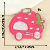 Self-Adhesive Fruit Car Embroidered Patch