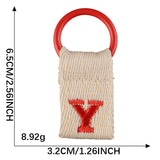 Custom Name Letter Keychain