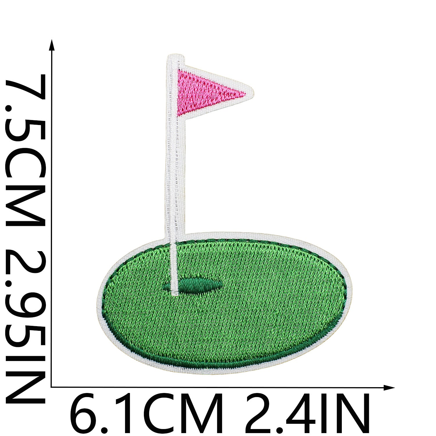 Golf Embroidered Patch