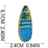 Summer Beach Chenille Patch