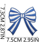 Bow Embroidered Patch