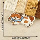 Self-Adhesive Dog and Cat Embroidered Patch