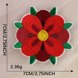 Floral Embroidered Patch