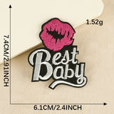 English Letter Embroidered Patch