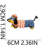 Dachshund Embroidered Patch