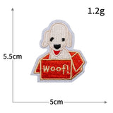 Dog Cat Squirrel Embroidered Patch