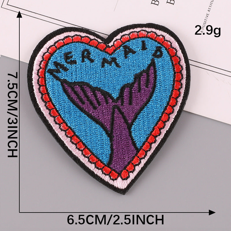 Headphone Embroidered Patch