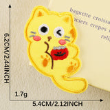 Self-Adhesive Cat Embroidered Patch