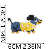Dachshund Embroidered Patch