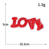 LOVE Heart Sequin Patch