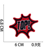 LOVE Letter Embroidered Patch