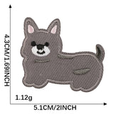 Self-Adhesive Dachshund Embroidered Patch