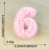 Mini Number Chenille Patch