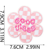 Floral Embroidered Patch