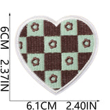 Heart Embroidered Patch