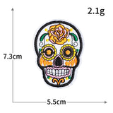 Day of the Dead Skull Patch