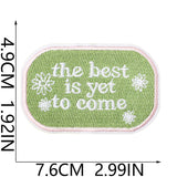 Floral Embroidered Patch