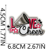 Cheer Embroidered Patch