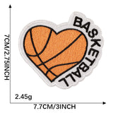 Basketball Embroidered Patch