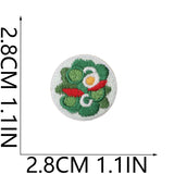 Mini Drink Cup Embroidered Patch