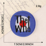 English Letter Embroidered Patch