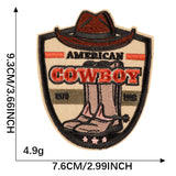 Round Badge Embroidered Patch
