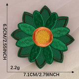 Floral Embroidered Patch