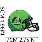 Football Embroidered Patch