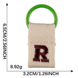 Custom Name Letter Keychain