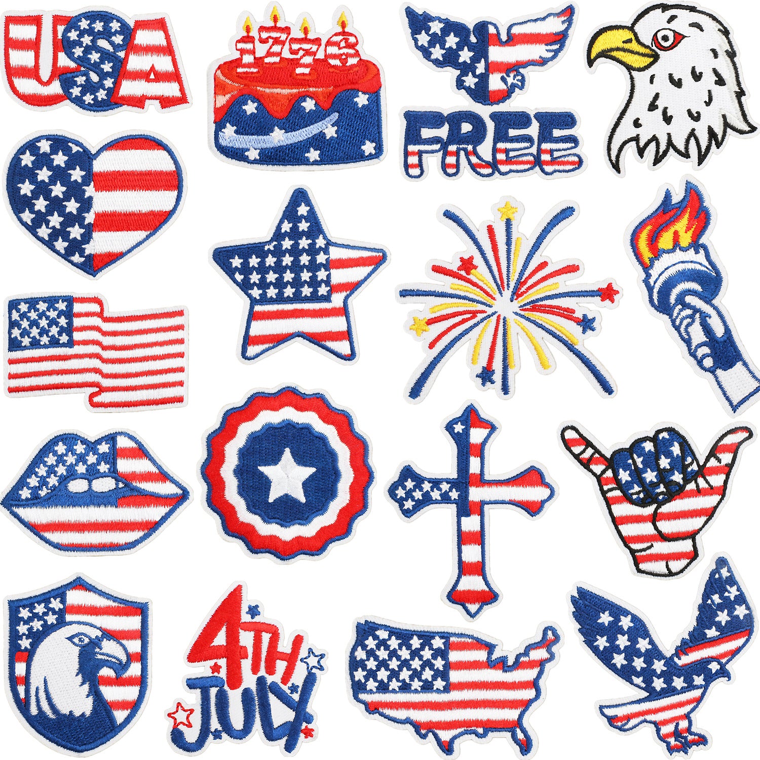 Independence Day Cake Patch