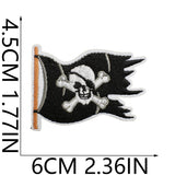Pirate Ship Embroidered Patch