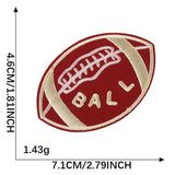 Basketball Embroidered Patch