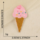 Self-Adhesive Food Embroidered Patch