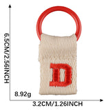 Custom Name Letter Keychain