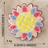 Floral Chenille Patch