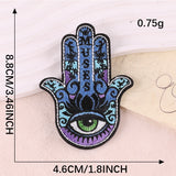 Self-Adhesive English Letter Embroidered Patch