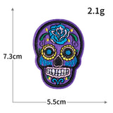 Day of the Dead Skull Patch