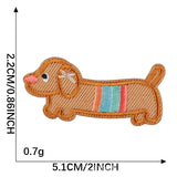 Self-Adhesive Dachshund Embroidered Patch