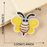 Bee Embroidered Patch