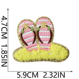 Summer Beach Chenille Patch
