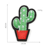 Cactus Embroidered Patch